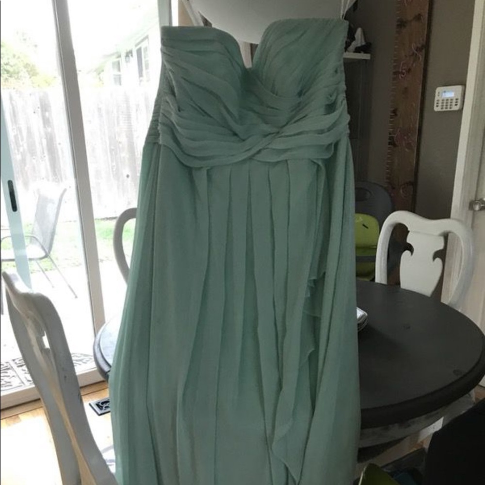 David’s bridal bridesmaid dress
